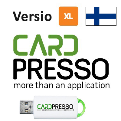 CardPresso XL Suomenkielinen kortinsunnittelu ja tulostusohjelmisto
