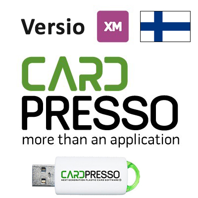 CardPresso XM Suomenkielinen kortinsunnittelu ja tulostusohjelmisto